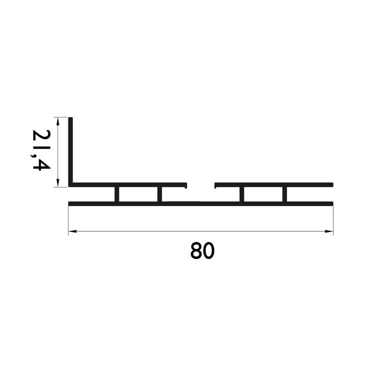 80 mm Profil Eko Çizim