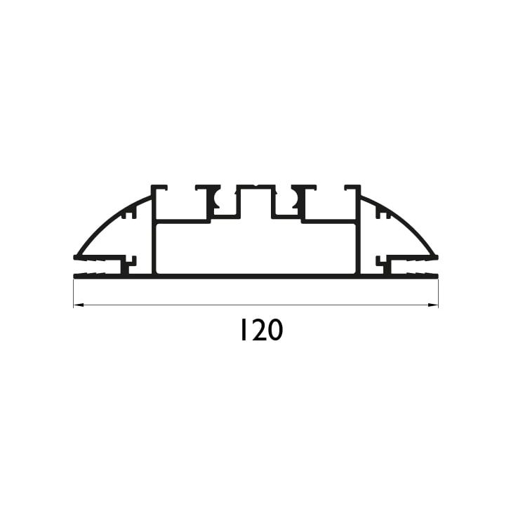 AJ 120 mm Profil Çizim