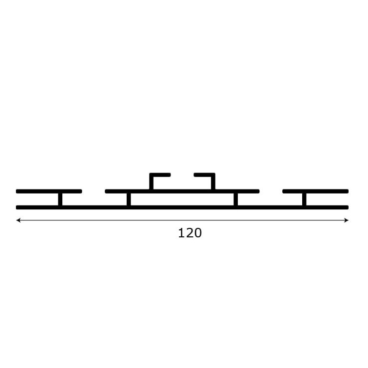 120 mm Eko Profil Çizim